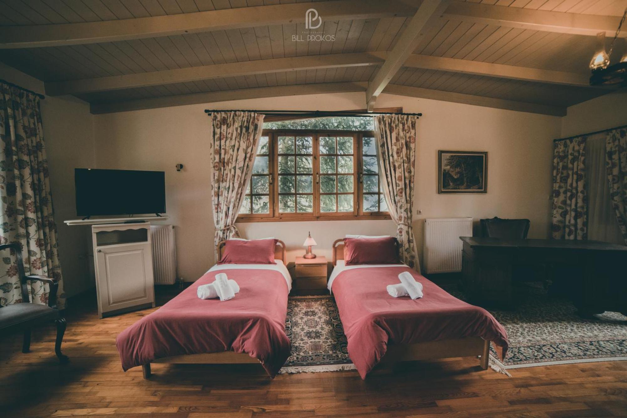 Bourazani Wild Life Resort 코니차 객실 사진