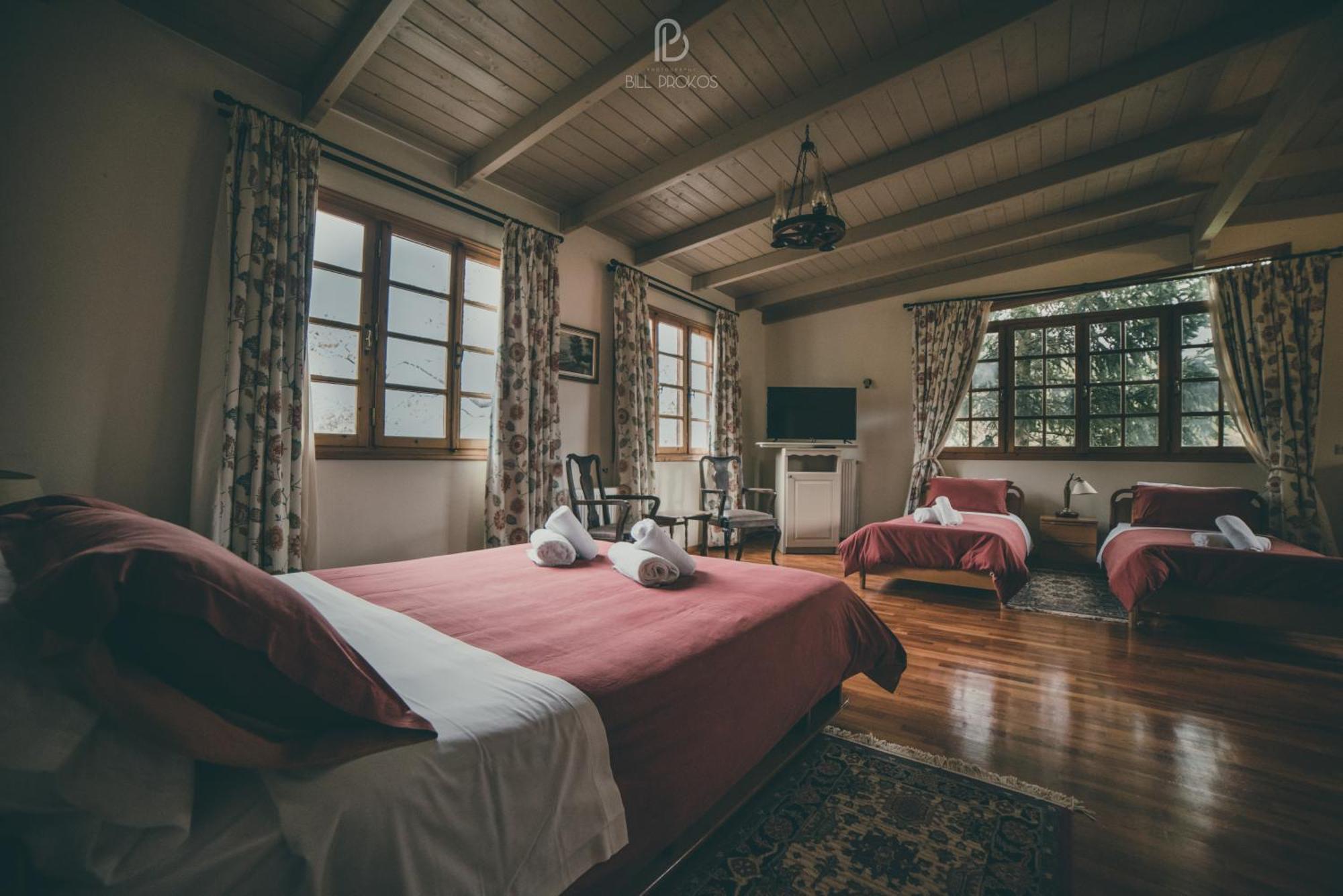 Bourazani Wild Life Resort 코니차 객실 사진